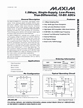DataSheet MAX1070 pdf